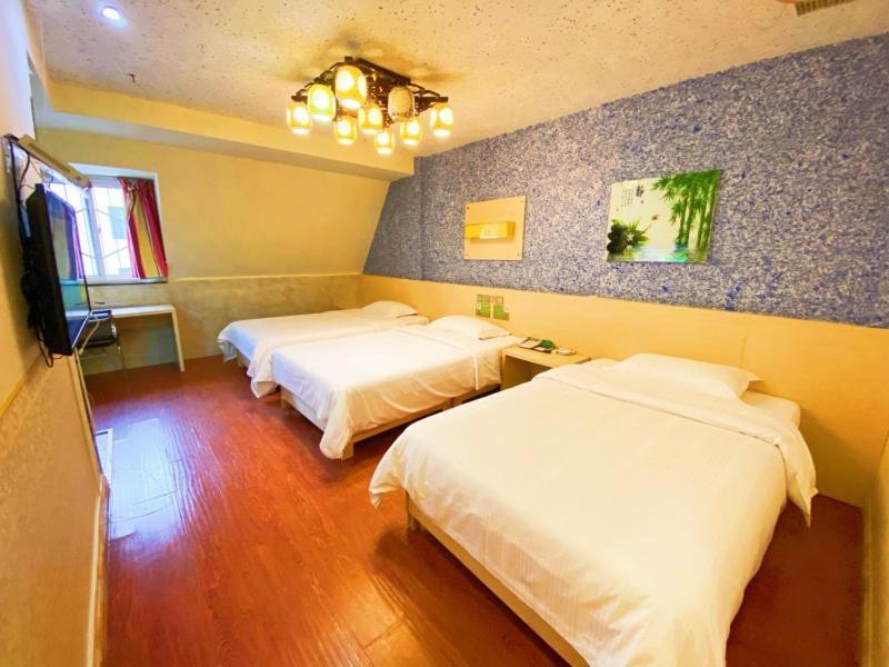 Greentree Alliance Shandong Zibo Zhangdian Xiaoshangpin Renmin Road Hotel Luaran gambar