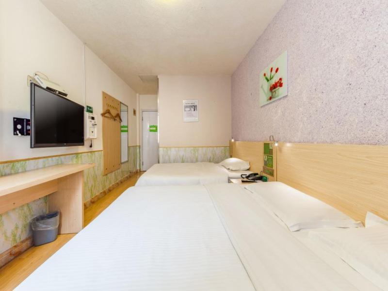 Greentree Alliance Shandong Zibo Zhangdian Xiaoshangpin Renmin Road Hotel Luaran gambar